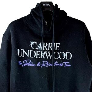 CARRIE UNDERWOOD The Denim & Rhinestones Tour Men's Graphic Merch Hoodie Size M